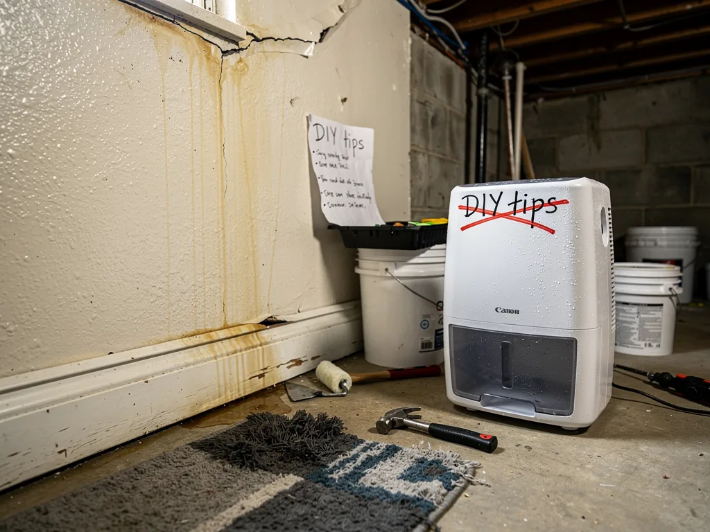 DIY vs When to Call a Pro for Water Damage Scenarios