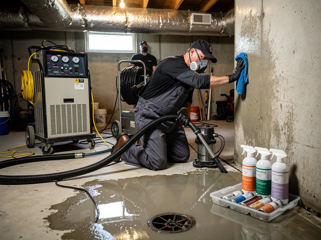 Basement Flooding Cleanup