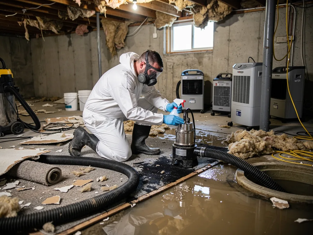 Sewage Backup Cleanup